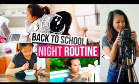 My Back To School Fall Night Routine ☾ Get UNready With Me! [2015]