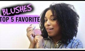 TOP 5 FAVORITE BLUSHES ♡ Collab w/ Beautiessentials