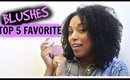 TOP 5 FAVORITE BLUSHES ♡ Collab w/ Beautiessentials