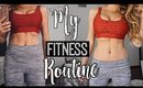 MY FITNESS ROUTINE FOR A WEEK! How I stay fit! 2017