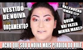 MAQUIA E FALA TUDO SOBRE CASAMENTO: Vestido de Noiva, Quem Vai Fazer Minha Make e +! Duda Fernandes