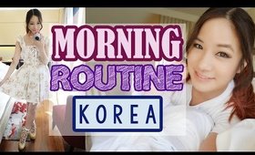 Morning Routine in KOREA | First Day in KOREA ♥︎ Makeup & Shopping 아침 일상| KimDao