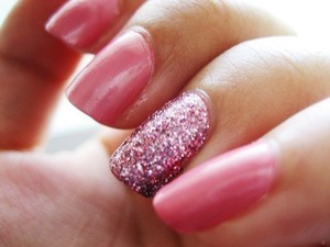 I love anything pink and glittery!