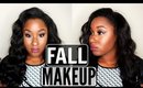 Drugstore Fall makeup tutorial (dark skin) Collab