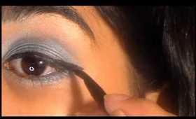 Blue Bollywood Eye Tutorial!