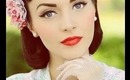 CLASSIC VINTAGE INSPIRED MAKEUP TUTORIAL!!!