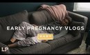 EARLY PREGNANCY VLOGS (4-12 WEEKS)  | Lily Pebbles
