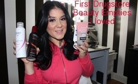 MY DRUGSTORE BEAUTY EMPTIES