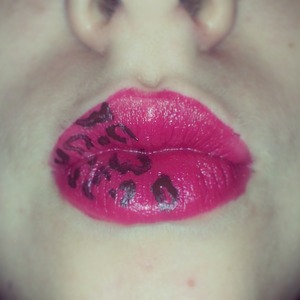 1 minute amateur lip art
