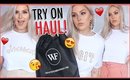 White Fox Boutique TRY ON HAUL 💕😍 & Announcement!