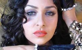 GLAMOROUS FALL LOOK SMOKEY EYES ARABIAN INSPIRED MAKEUP TUTORIAL CAT EYE