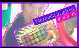 Mermaid INSPIRED Eye LOOK