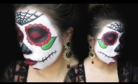 Sugar Skull, Dia De Los Muertos, Day of The Dead Tutorial