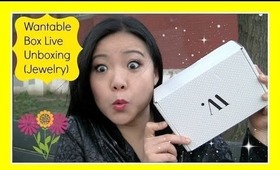 Wantable Box Jewelry UnBoxing LIVE! + First Impression (April 2014)