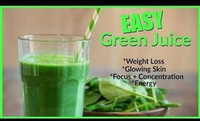 Green Smoothie Recipe for Weight Loss, Energy, Concentration, Glowing Skin + Hair, and Mood!