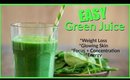 Green Smoothie Recipe for Weight Loss, Energy, Concentration, Glowing Skin + Hair, and Mood!