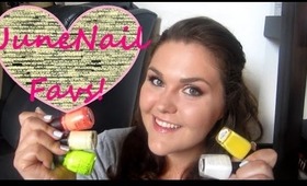 June Nail Polish Favorites!!