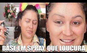 TESTEI A FAMIGERADA BASE EM SPRAY CARISSIMA DA DIOR E NÃO TO ACREDITANDO! Duda Fernandes