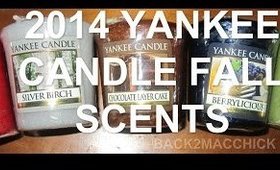 COLLECTION REVIEW HAUL: YANKEE 2014 NEW FALL SCENTS!