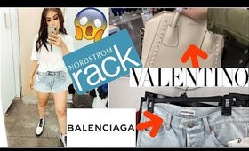 You WON'T BELIEVE the Spring FASHION I found at NORDSTROM RACK: BALENCIAGA & VALENTINO