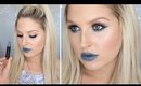 Simple Bold Eyes & Grey Lips! ♡ Chit Chat Get Ready With Me