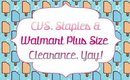 CVS, Staples & Walmart Plus Size Clearance!  [PrettyThingsRock]