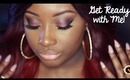 Get Ready with Me | Subtle Red Smokey w/ Flawless Skin! (Makeup)