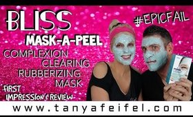 Bliss | Mask-A-Peel | Rubberizing Mask | First Impression | Tanya Feifel