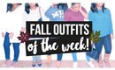 Fall Outfits Of the Week / OOTW | Jessica Chanell