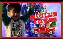 VLOGMAS DAY 7 || My Husbands Christmas Party || Our Toddlers Playing at church