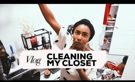 Vlog: Cleaning My Closet!