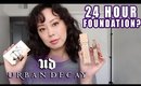 Urban Decay Stay Naked Foundation, Concealer, and Face Palette All Day Wear Test/ First Impressions