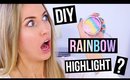 Pinterest Hacks TESTED #12 || DIY Rainbow Highlight?! + Wearable Option!