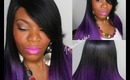 Purple Dipped Ends by Que Milky Way
