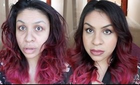 HOW TO Hide Acne Scarring & Dark Circles - FULL Coverage Makeup Routine Transformation