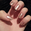 shimmery nails