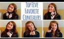 My Top 5 Favorite Concealers