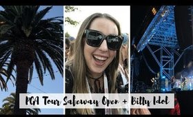 PGA TOUR SAFEWAY OPEN + BILLY IDOL CONCERT 🏌️‍♂️ VLOGTOBER DAY SIX