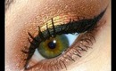 Golden Sunset eyeshadow= TUTORIAL