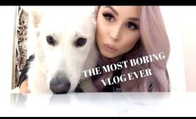 MOST BORING VLOG OF MY LIFE! WORK WITH ME ON A SATURDAY!