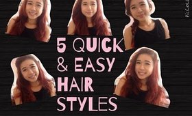 Tutorial: Quick & Easy Hair Styles