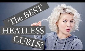 The BEST HEATLESS CURLS?! | Milabu