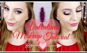 Sweet and Flirty Valentines Makeup Tutorial | Ashley Engles