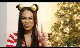 5 QUICK & EASY CHRISTMAS HAIRSTYLES!!!