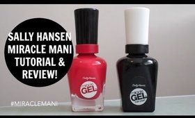 SALLY HANSEN MIRACLE MANI TUTORIAL & REVIEW | Magnolia Rose