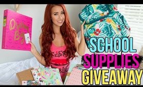 BACK TO SCHOOL SUPPLIES HAUL + GIVEAWAY 2017