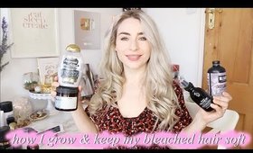 WHAT PRODUCTS I USE TO KEEP BLEACH HAIR SOFT + WHITE