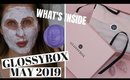 GLOSSYBOX MAY 2019 UK FIRST IMPRESSION & DEMO #AD