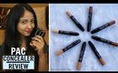 PAC Concealer Crayon Take Cover Edition | Review/Swatches | Stacey Castanha