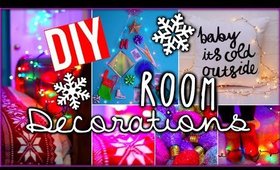 DIY Holiday Room Decorations + Decorate for Christmas!